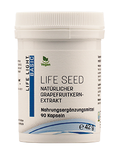 Life Seed mit Grapefruitkernextrakt, 90 Kps. (42 g)