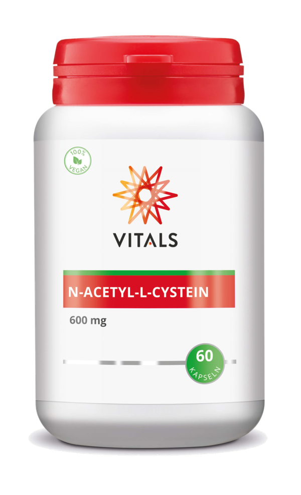 N-Acetyl-L-Cystein 600mg, 60 Kps. (54 g)   -   MHD 05/24!
