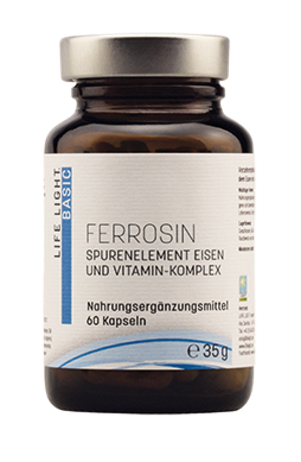 Ferrosin, Eisen-Vitaminkomplex, 60 Kps. (35 g)