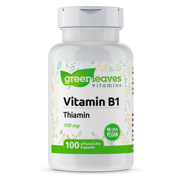 .Vitamin B1 100 mg, 100 Kps. (45 g)  MHD 01/24
