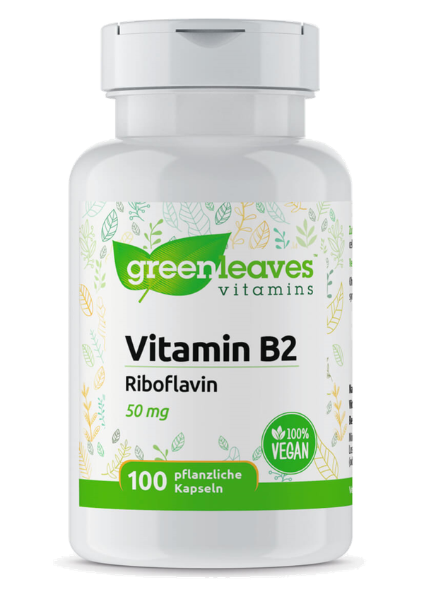 .Vitamin B2 50 mg, 100 Kps. (60 g)