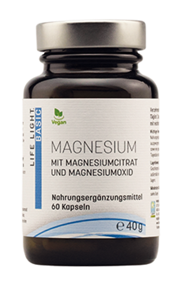 Magnesium, 60 Kps. (40 g)