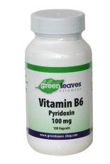 .Vitamin B6 P5P 20 mg, 100 Kps. (16 g)