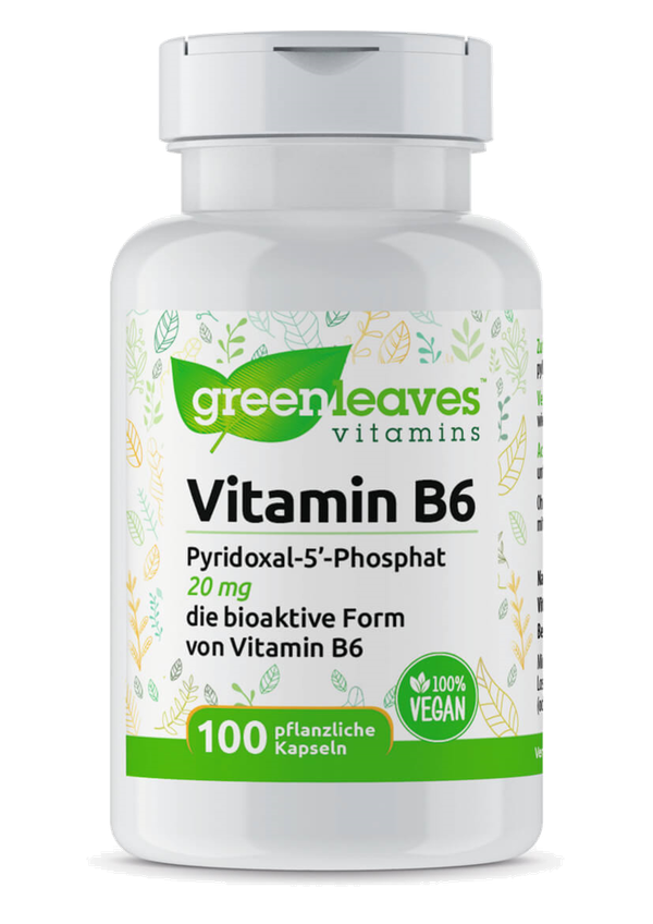 .Vitamin B6 P5P 20 mg, 100 Kps. (16 g)