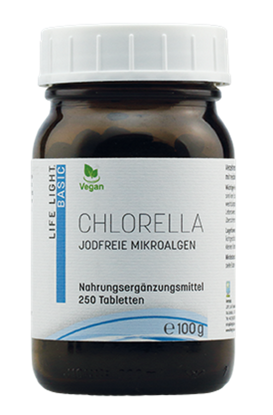 Chlorella Mikroalgen, 250 Tbl. (100 g)