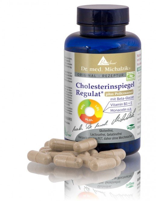 Cholesterinspiegel Regulat + Policosanol, 90 Kps. (61,3 g)