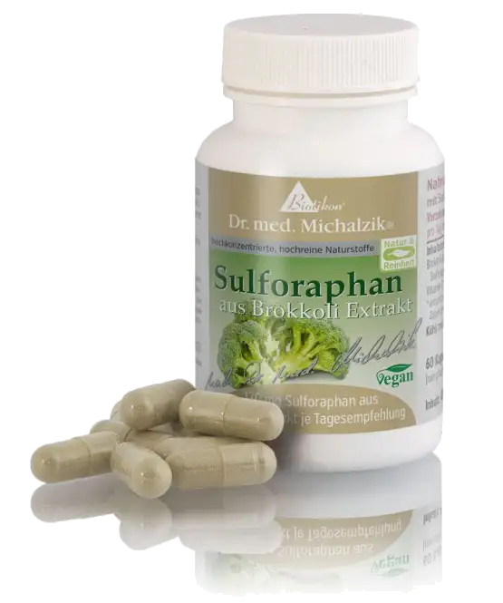 Sulforaphan aus Brokkoli-Extrakt, 60 Kps. (45,6 g)