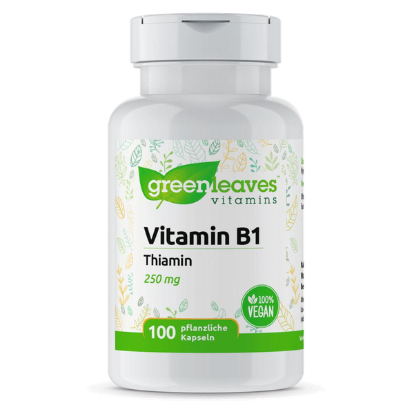 .Vitamin B1 (Thiamin)  250 mg, 100 Kps. (58 g)