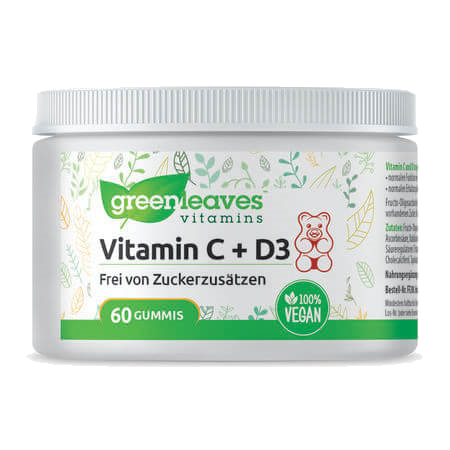 .Vitamin C + D3 Gummibärchen