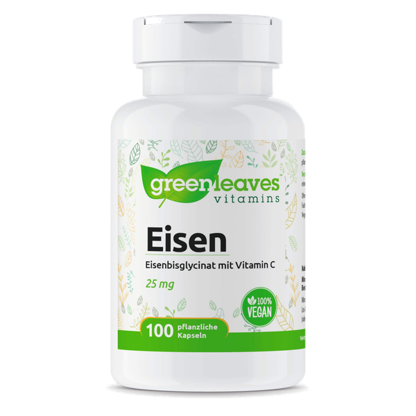 .Eisenbisglycinat 25 mg, 100 Kps (62 g)