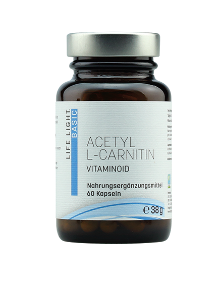 Acetyl L-Carnitin 500mg, 60 Kps (38 g)